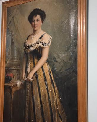Quadro raffigurante Donna dell'800
