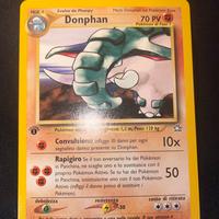Carta da collezione Pokemon Donphan.