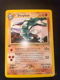 Carta da collezione Pokemon Donphan.