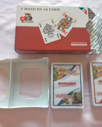 Carte da gioco pubblicitarie Modiano Morando