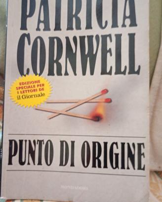 Libro Patricia Cornwell - Punto di origine - 1999