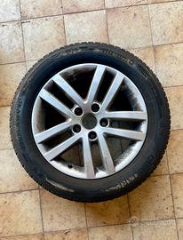 Cerchio lega R16 Golf pneumatico kit Ruota scorta