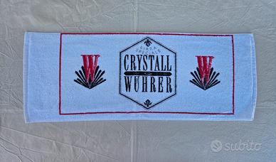 Asciugamani da bar vintage Birra Crystall Wuhrer