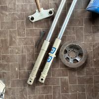 Forcelle piastra inferiore e disco Cagiva Aletta R