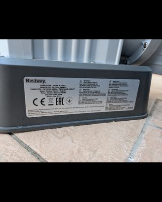Pompa filtro sabbia Bestway