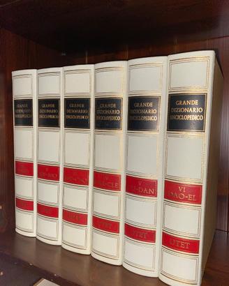 Grande dizionario enciclopedico utet 26 volumi