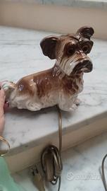 cagnolino in ceramica con luce