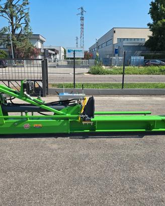 Spaccatronchi orizzontale su trave 30t ascia idrau