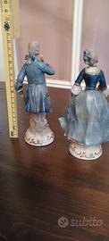 Statuine in porcellana antica Capodimonte e Unter 