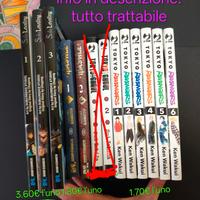 Lotto manga Solo Leveling-Tokyo Revengers-mashle