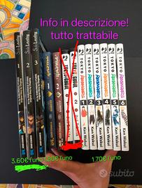 Lotto manga Solo Leveling-Tokyo Revengers-mashle