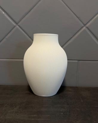 Vaso decorativo moderno bianco – design minimal