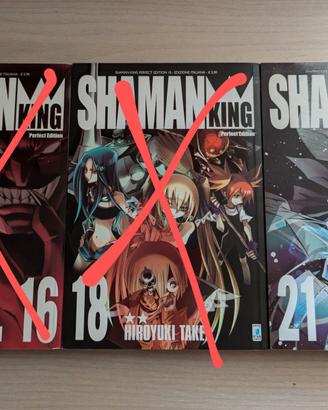 Lotto Shaman King Perfect Edition 17-21