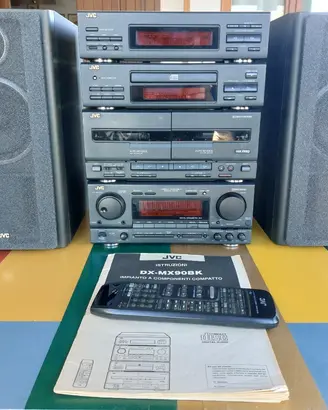 Impianto stereo JVC DX-MX90BK