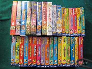 Lotto 33 VHS Originali Walt Disney