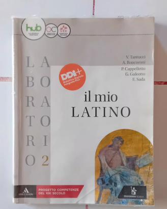 Libro di grammatica latina 