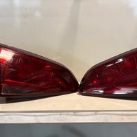 set fari golf 7 pellicolati nero