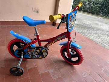 Bicicletta paw patrol bambino taglia 12