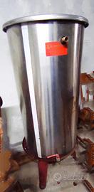 Cisterna in acciaio+base