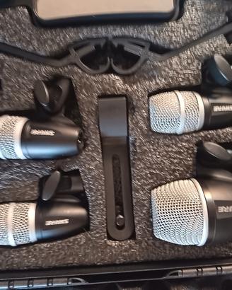 kit microfoni batteria Shure pg6 