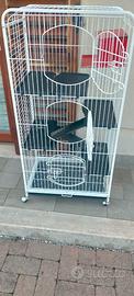 Gabbia per cincillà, criceti ecc...