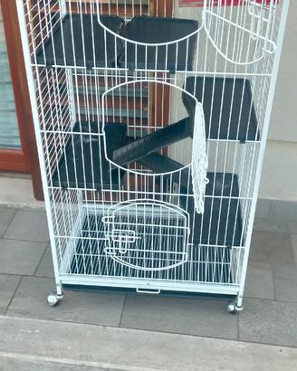 Gabbia per cincillà, criceti ecc...