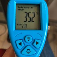 TERMOMETRO AD INFRAROSSI PISTOLA FRONTALE DIGITALE