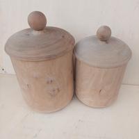 barattoli Legno 