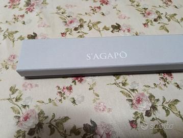 bracciale sagapò argento 