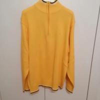 Maglione in cotone gialla GreenLand