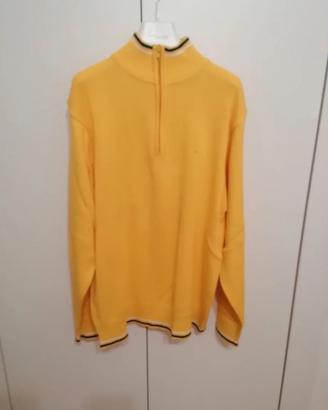 Maglione in cotone gialla GreenLand