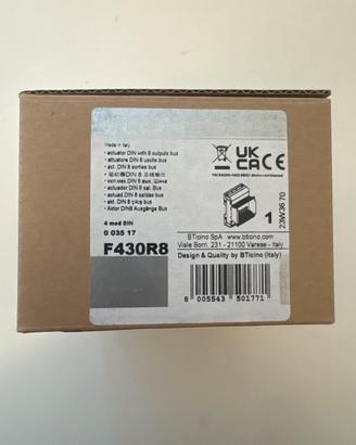 Attuatore riscaldamento Bticino Myhome