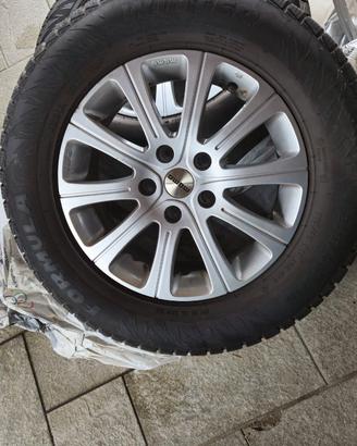 KIT 4 RUOTE INVERNALI NISSAN QASHQAI IN LEGA 16"
