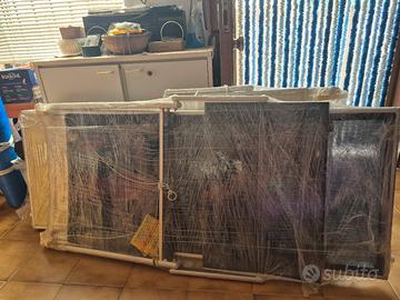 2 lettini spiaggia tipo stabilimenti balneare,