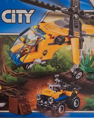 LEGO City 60158 – Jungle Cargo Helicopter, nuovo