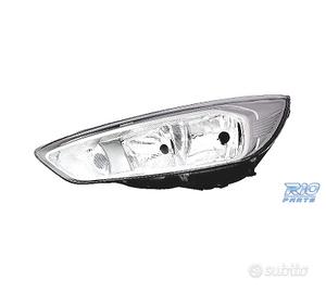 FARO SINISTRO FORD FOCUS 14-18 CON FONDO CROMATO