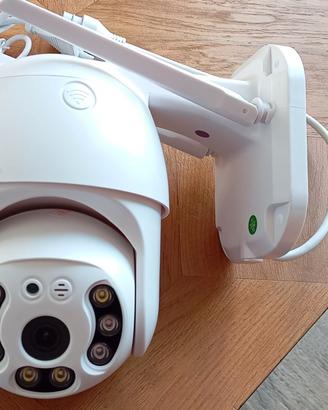 Telecamera ip 360° rotante