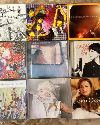 lotto 9 cd Indie folk come da descrizione 