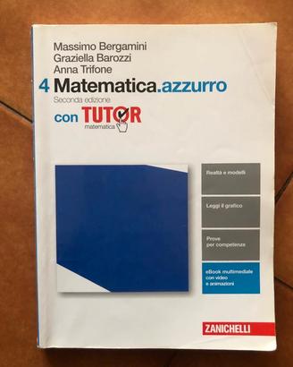 Matematica.azzurro - Seconda edizione, vol. 4