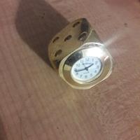 orologio da tavolo a dado modello Tiffany 