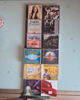 CD musicali lotto 13 pezzi 