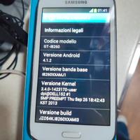 Samsung GT-I8260 bianco, resettato e funzionante.