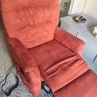 poltrona reclinabile elettrica 