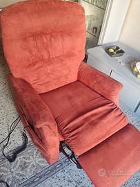 poltrona reclinabile elettrica 