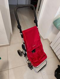 Carrello spesa Foppapedretti Playmarket ROSSO