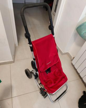 Carrello spesa Foppapedretti Playmarket ROSSO