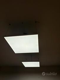 Tre pannelli LED Beghelli 36W luce naturale