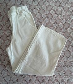 Pantalone Wide-Leg / Palazzo in velluto a coste