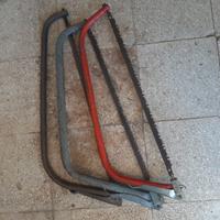 set seghe usate per legno attrezzi giardinaggio 