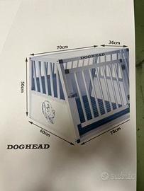 Gabbia trasporto cani